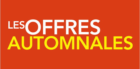Operation Automne - 30€ de remise tous les 100€ d'achat