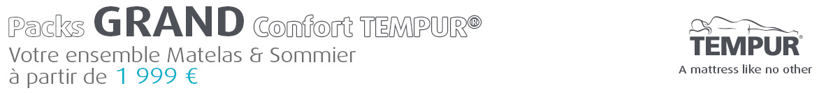 Tempur grande largeur